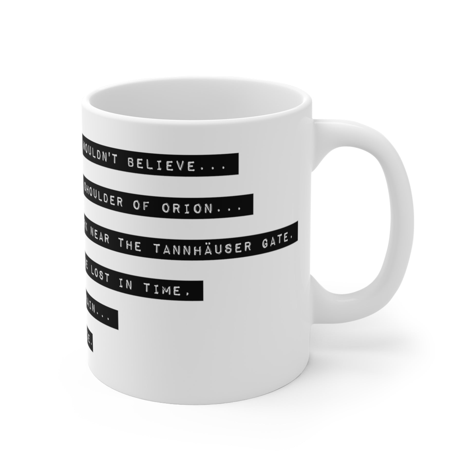 roy batty's speech on a mug blade runner 1982 whatmart