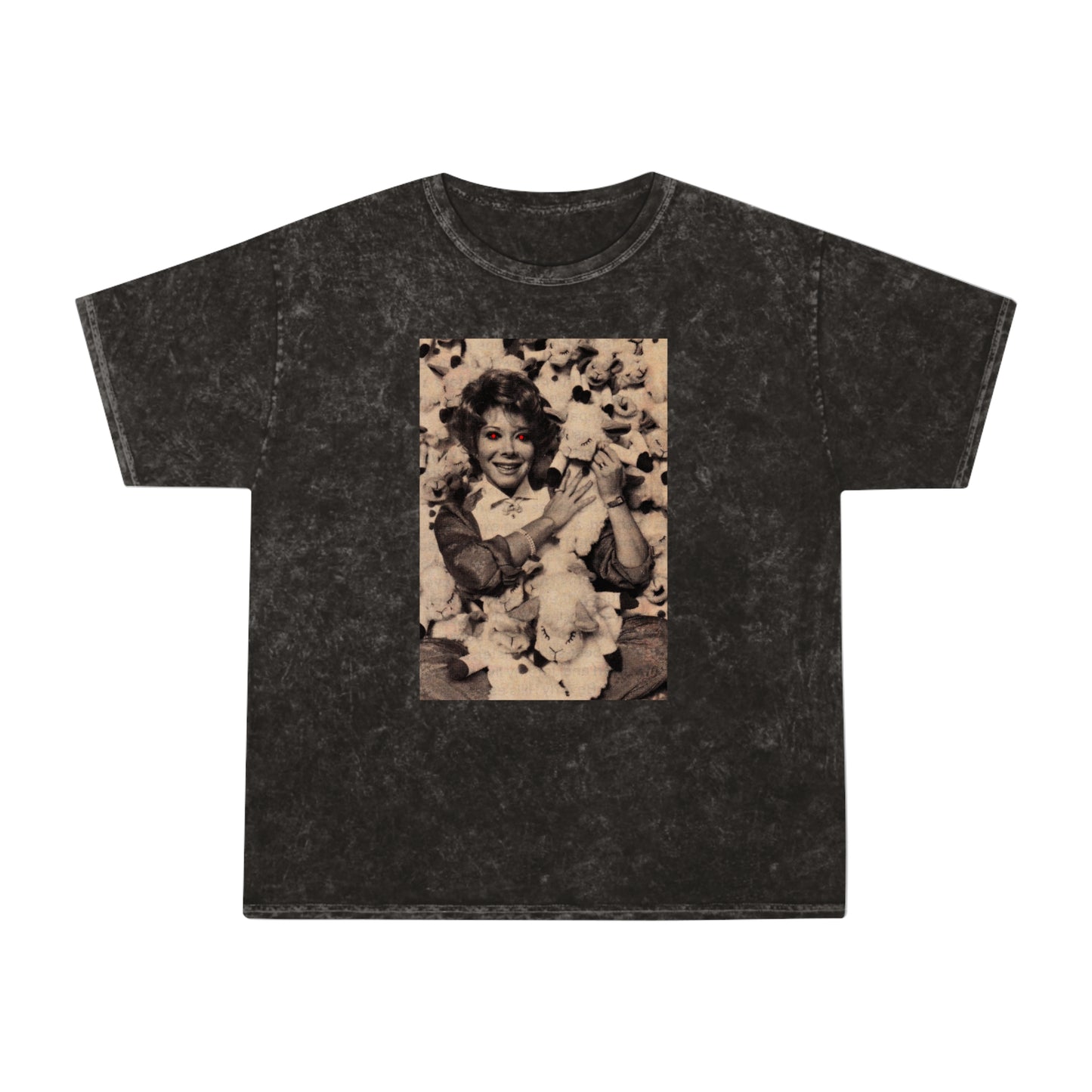 shari lewis and lamb chops mineral wash tshirt whatmart