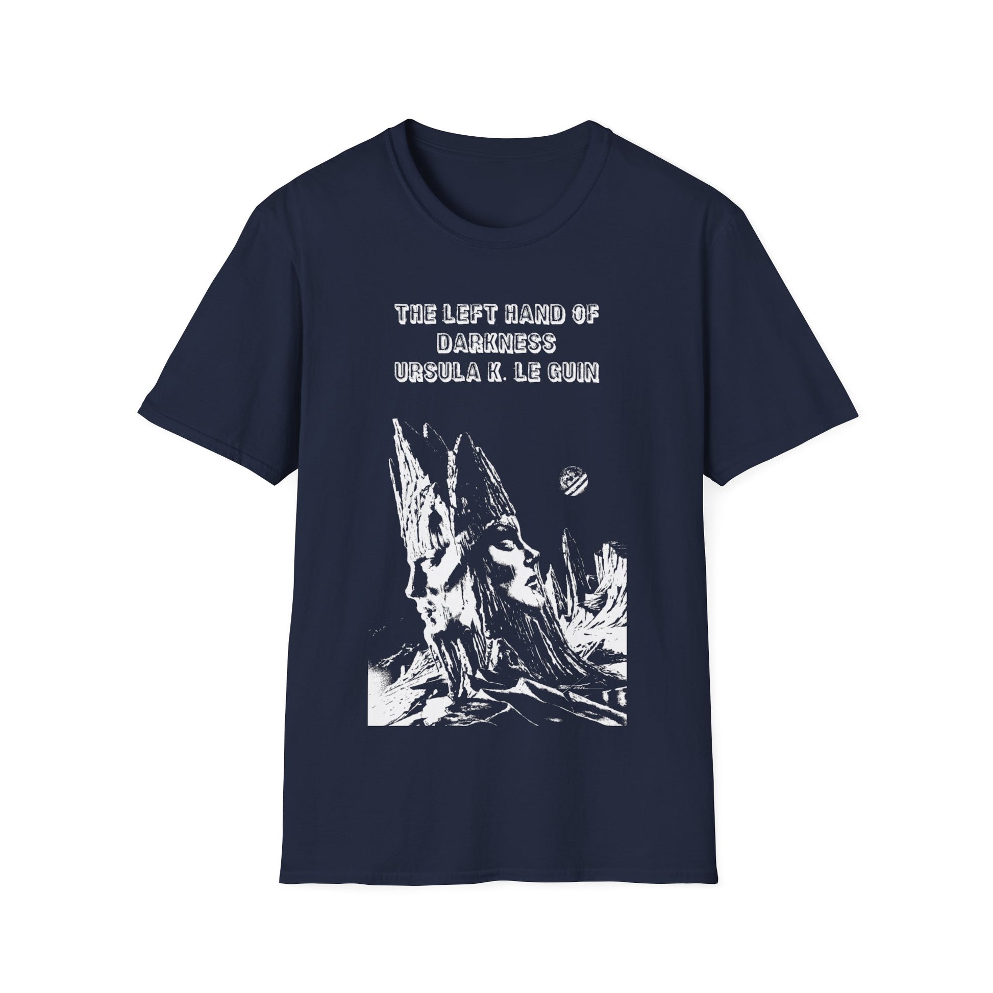 ursula k le guin the left hand of darkness book cover tshirt whatmart