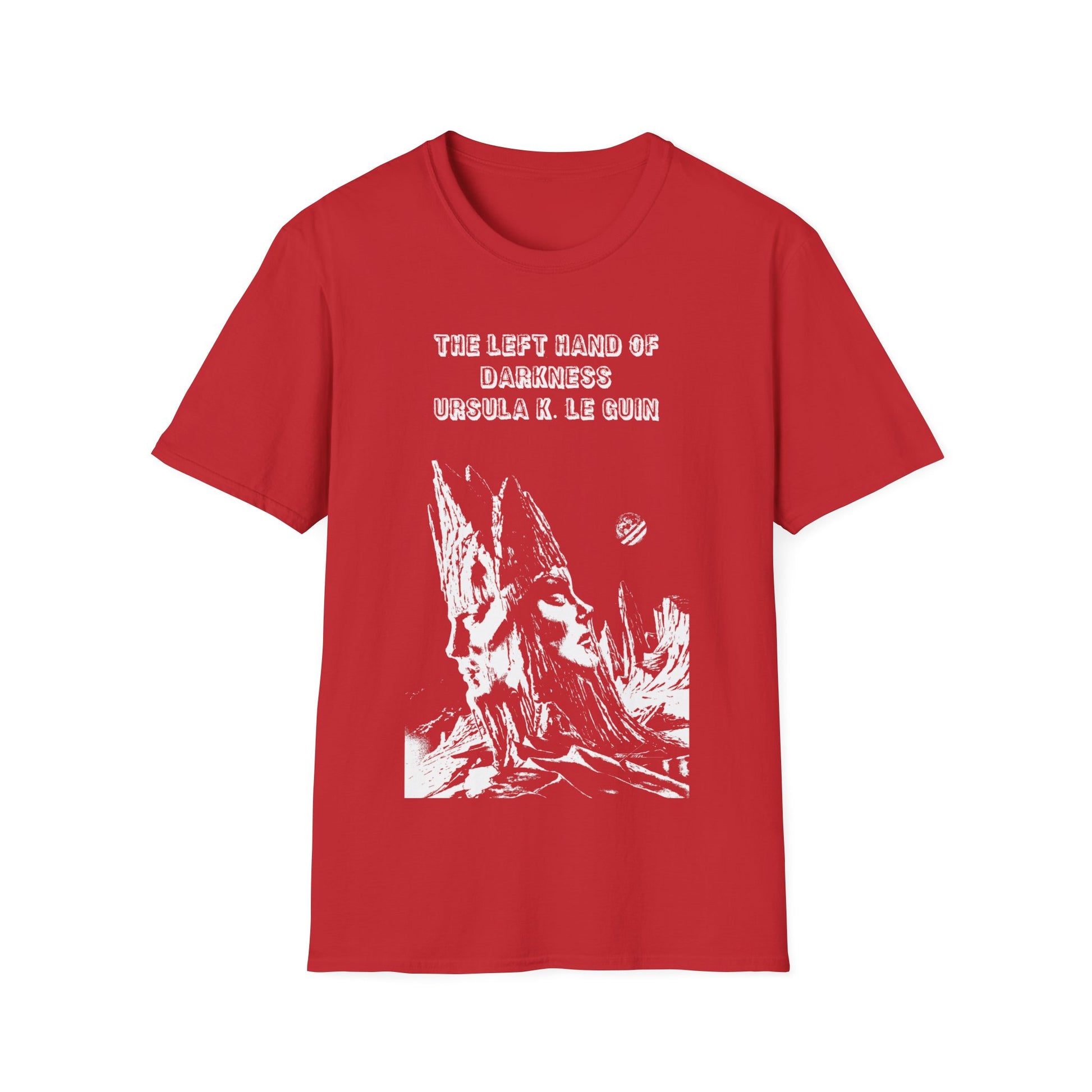 ursula k le guin the left hand of darkness book cover tshirt whatmart