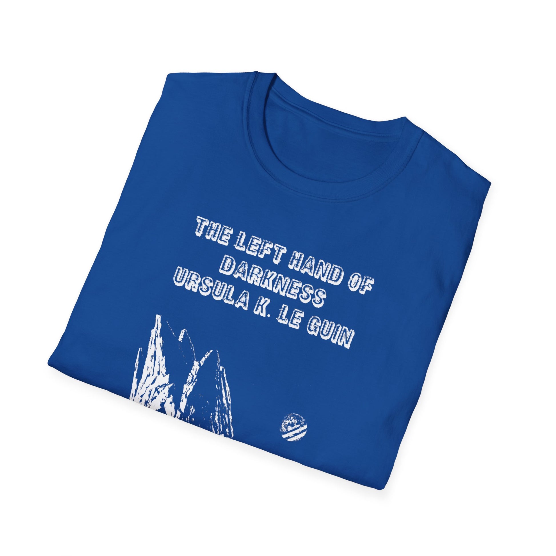 ursula k le guin the left hand of darkness book cover tshirt whatmart