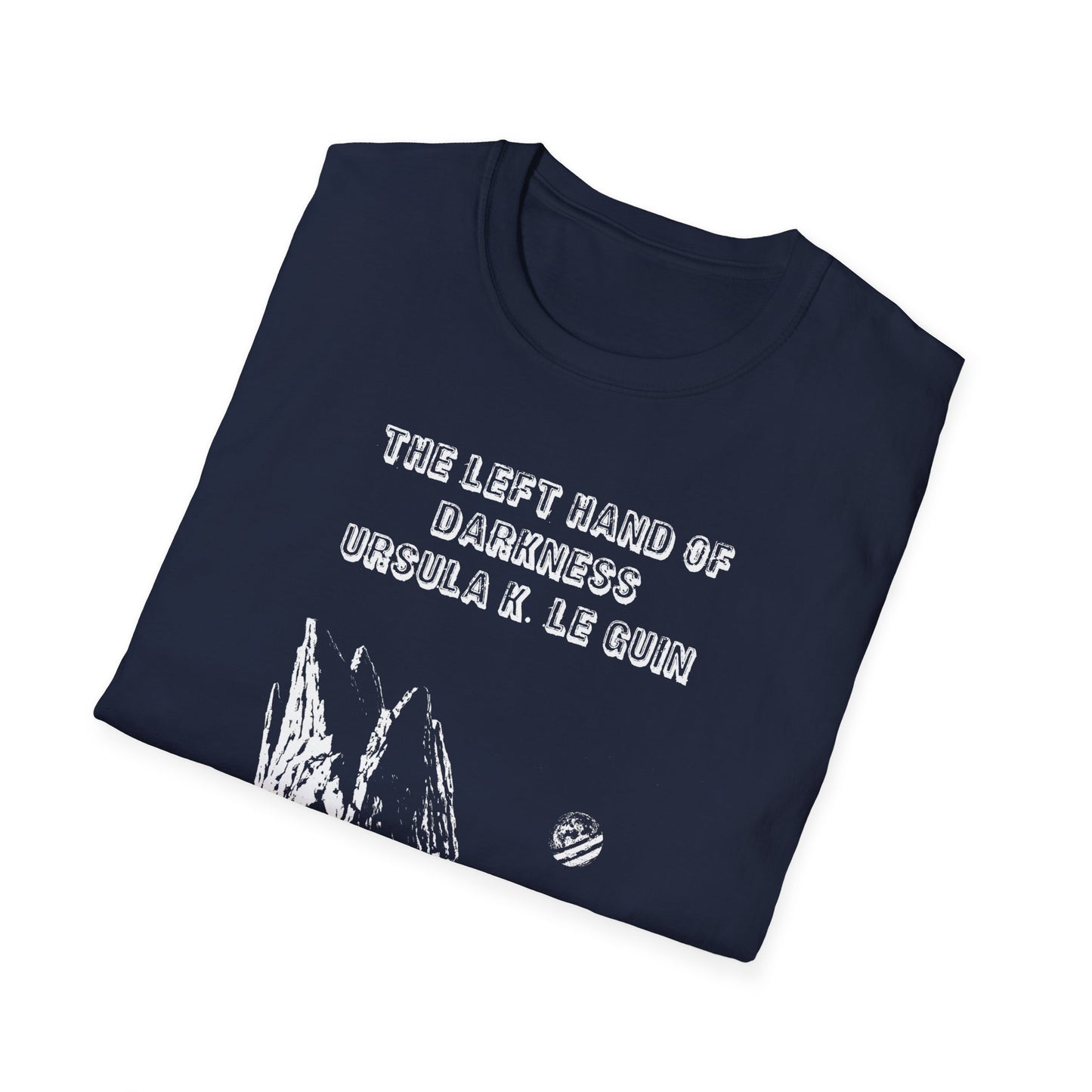 ursula k le guin the left hand of darkness book cover tshirt whatmart