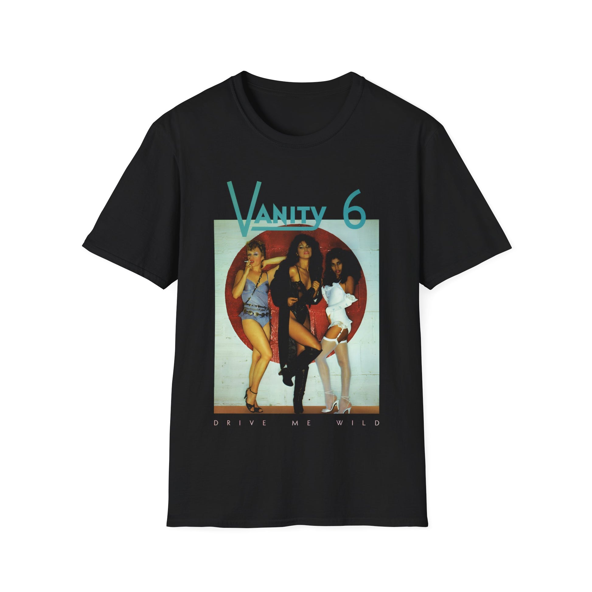 vanity 6 poster black tshirt whatmart