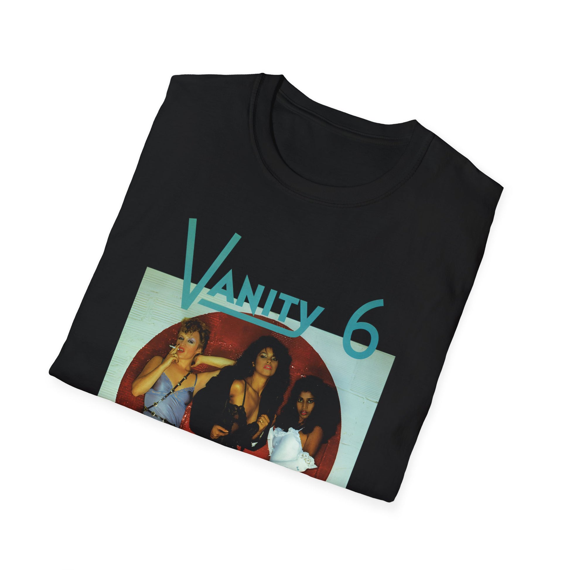 vanity 6 poster black tshirt whatmart