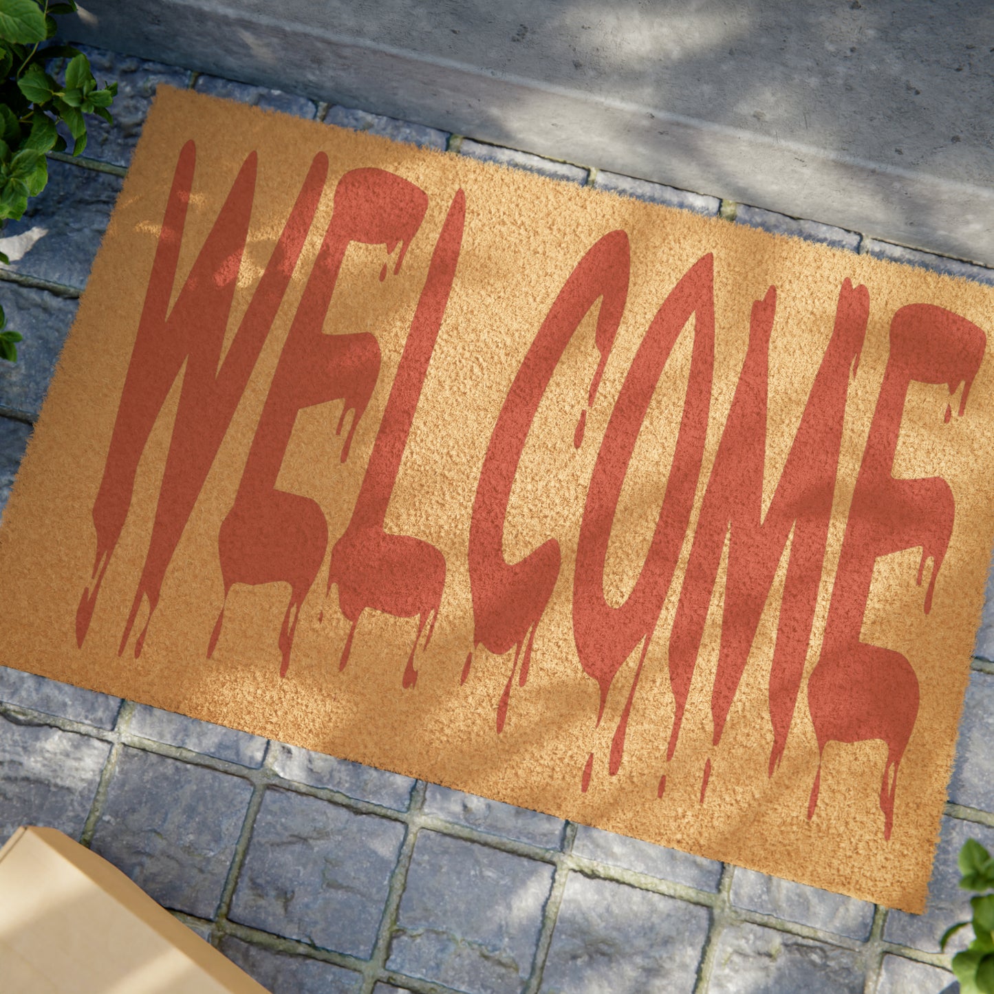 welcome bloody font big doormat whatmart