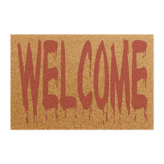 welcome bloody font big doormat whatmart