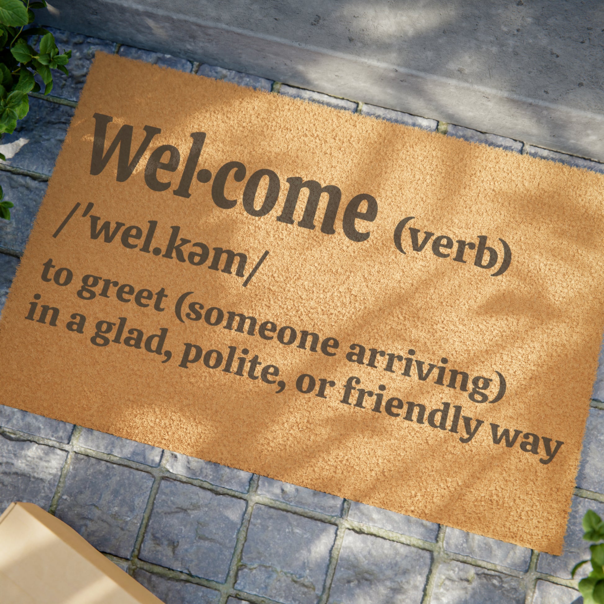 welcome definition doormat whatmart