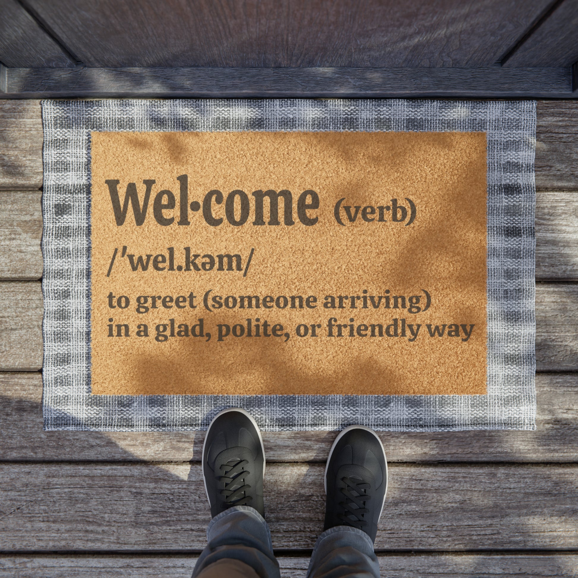 welcome definition doormat whatmart