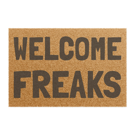 welcome freaks doormat whatmart